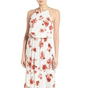 Lush High Neck Maxi Dress